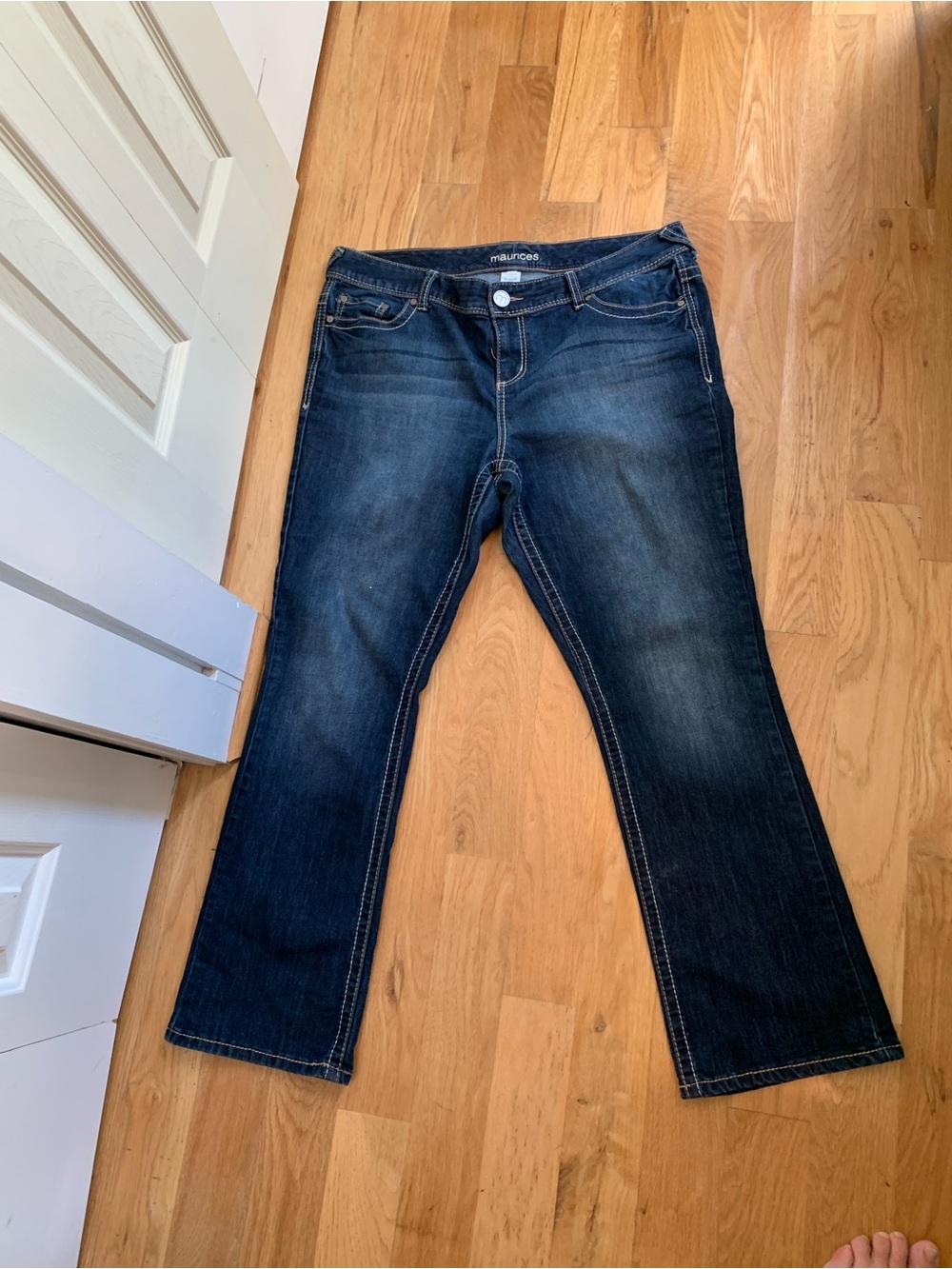 Maurices Dark Indigo Bootcut Jeans